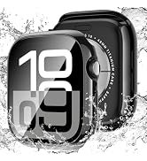 LETOID for Apple Watch Waterproof Case, iWatch Series 10 Screen Protector 46mm, Hard PC Protectiv...