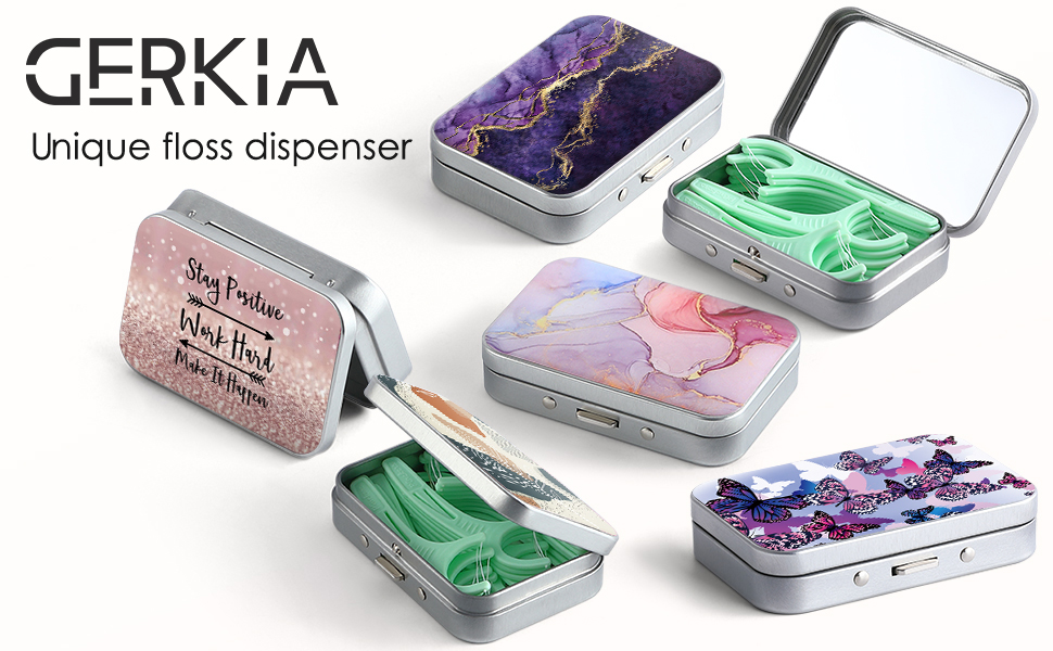 Unique floss dispenser