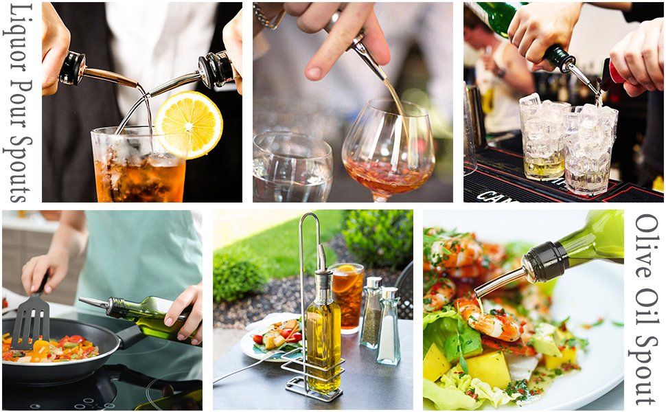 liquor bottle pour spouts