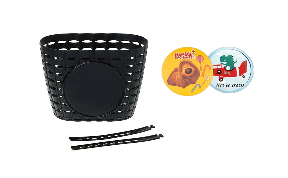 bike basket black
