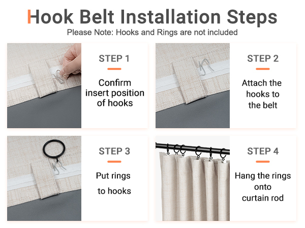 Installation Steps of Blackout Curtains