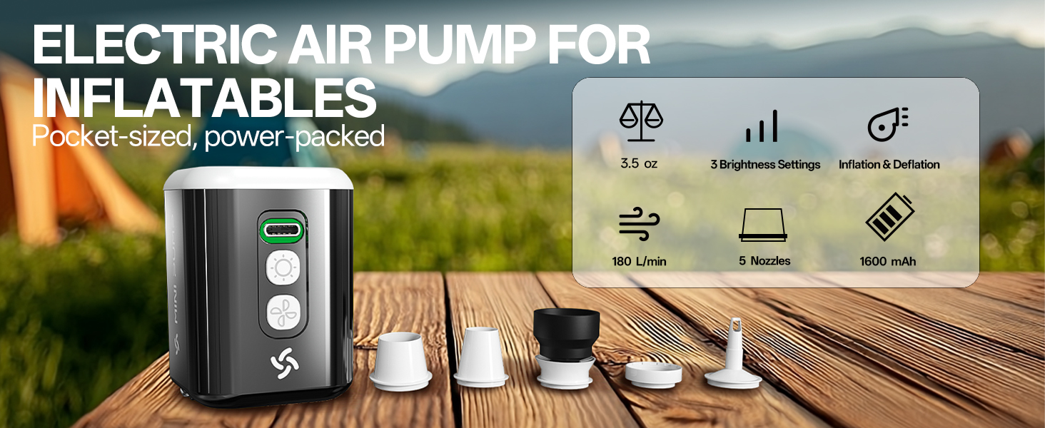 electric pump for vacuum bags mini air pump mini portable air pump rechargeable mattress pump