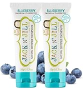 Jack N' Jill Natural Toothpaste for Baby and Infants - Fluoride Free Training Toothpaste, 40% Xyl...