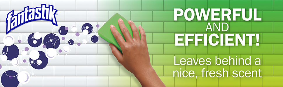 Powerful and Efficient! Leaves behind a nice, fresh scent