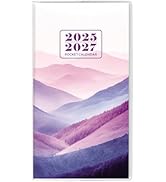 Pocket Calendar 2025-2027, Purse Monthly Planner - 3.7" x 6.7" - Runs from July 2025 Until Decemb...