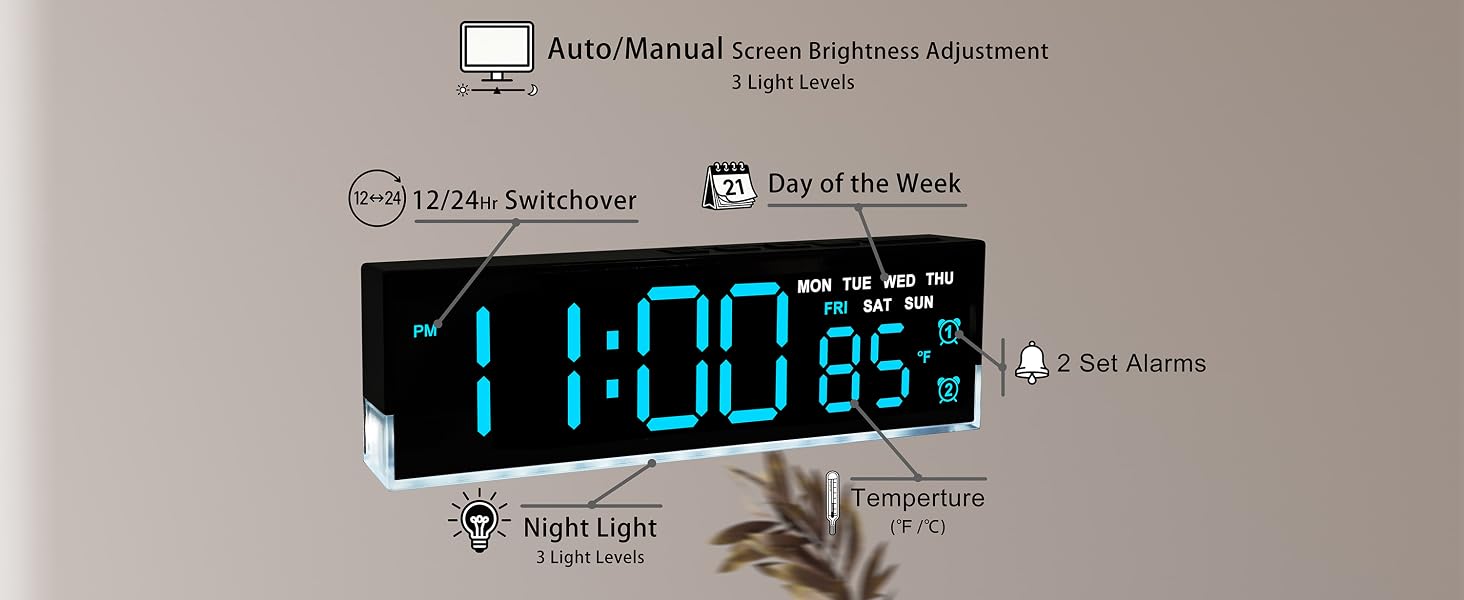 desk clock