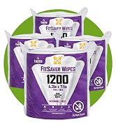 Tazza Wet Wipes, 4 x 1200 Count, Pre Saturated Gym Equipment Cleaning Wipes | Bulk 4 Pack With 4,...