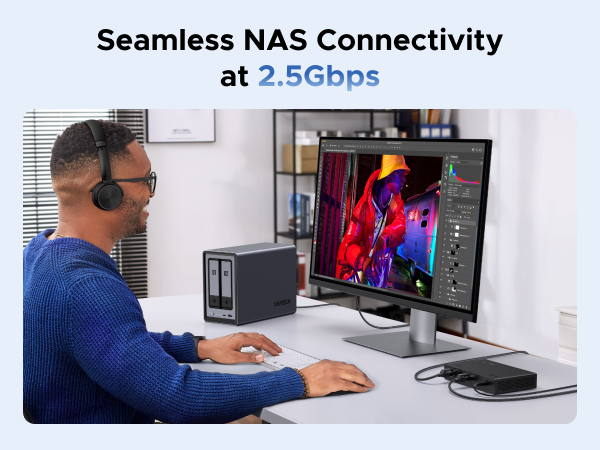 UGREEN 2.5Gb Switch, 5-Port Ethernet Switch