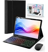 SAMTUNK Case with Keyboard for Samsung Galaxy Tab A11 Plus/ A9 Plus 11 inch 5G 2025/2023, 7 Color...