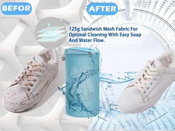 shoes washing bag