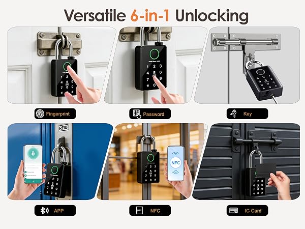smart padlock