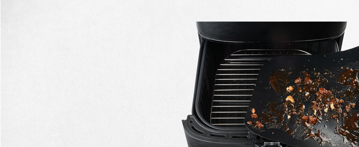 air fryer basket reusable liner sheet protector anti-mess non-stick 2023 unique kitchen gadget