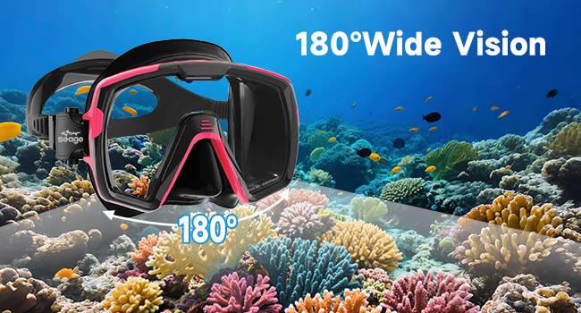 snorkel mask;snorkel;snorkel set;snorkeling gear for adults;snorkeling mask;diving goggles