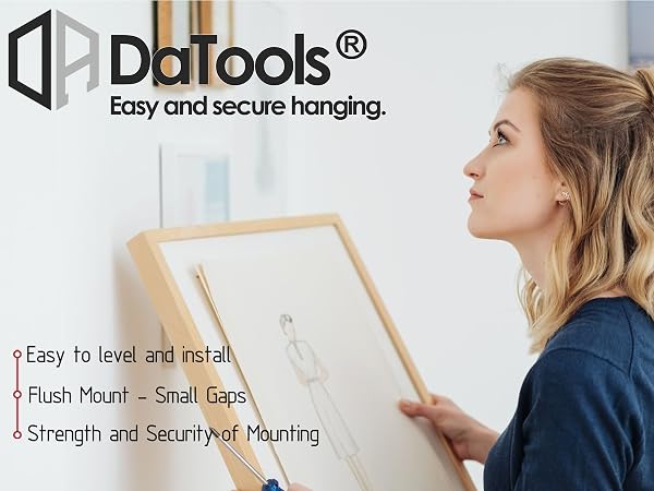 Datools french cleat for picture hanging