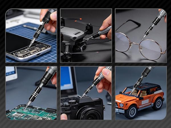 eyeglass repair kit with screws