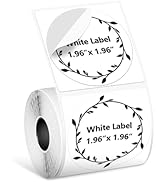 Phomemo Thermal Labels 1.96"x1.96"(50x50mm) for M110/M220/M221/M120/M200/M110S,140 Labels/Roll, M...