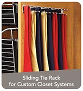 Shop Steel Tie Rack for Custom Closet Systems
