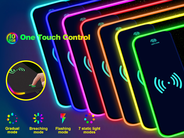 rgb mouse pad