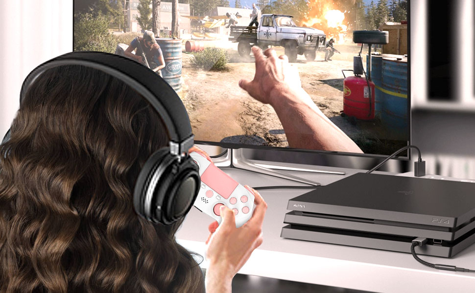 Wireless controller for ps4