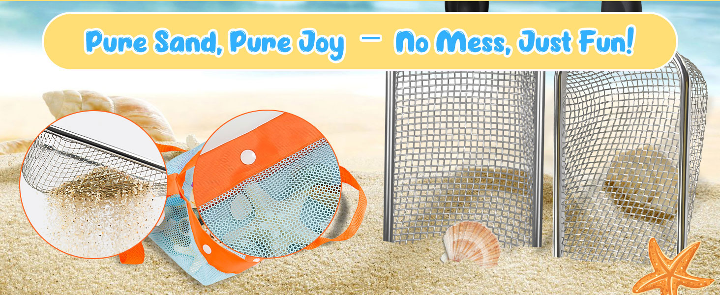 beach sand sifter