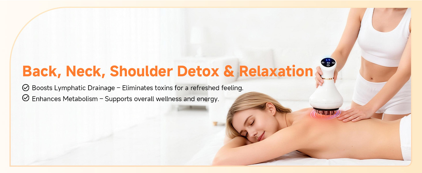 Lymphatic Drainage Massager and Anti Cellulite Massage Tool