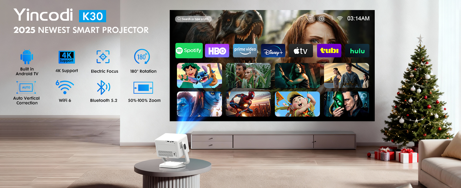 projector with wifi and bluetooth