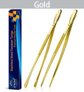 gold kitchen tweezers