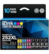 E-Z Ink (Remanufactured Ink Cartridges Replacement for Epson 252XL 252 XL Combo Pack to use with ...