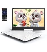 Yoton 16.9" Portable DVD Player, 14.1" HD Screen, Easy Setup | Elderly-Friendly, Just Insert and ...