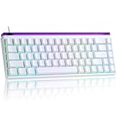 MIKIBY MAD Nano 68 Mechanical Gaming Keyboard, Hall Effect Magnetic Switches, 8K Hz Polling Rate,...