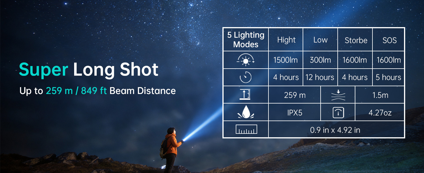 small flashlight
