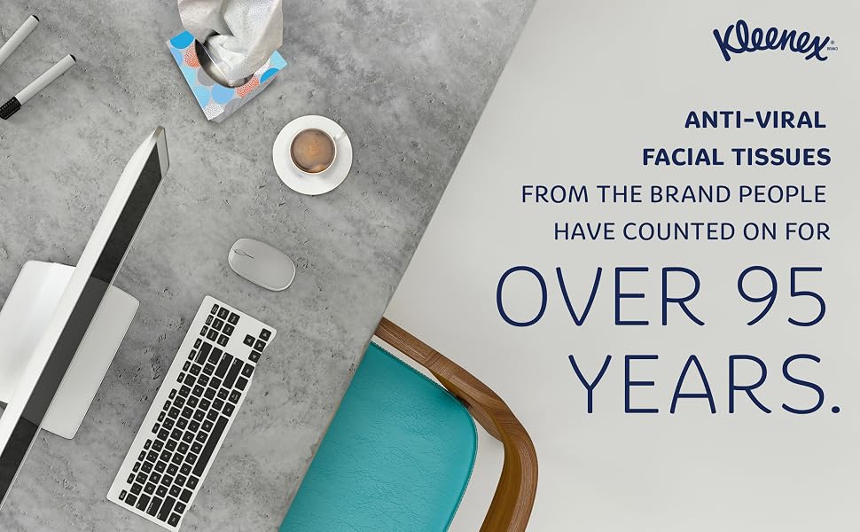 Anti-Viral Tissues from the brand people have counted on for over 95 years.