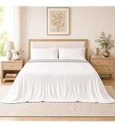 LaffyLo Cooling Blanket for Hot Sleepers, Lightweight Summer Quilt with Breathable Reversible Fab...