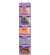 ANIZER Day of Week Kids Clothes Organizer Weekly Hanging Closet Organizer Monday to Friday School...