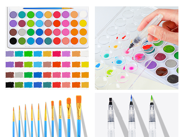 Watercolor Paint Set