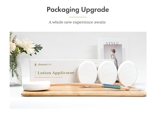 AmazerBath Lotion Applicator for Back