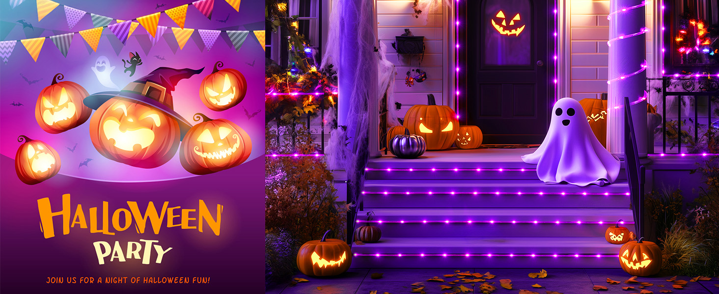 Halloween lights outdoor