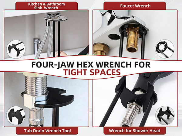 basin wrench sink faucet wrench tight spaces