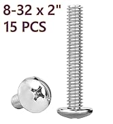 8-32 x 2" Machine Screws