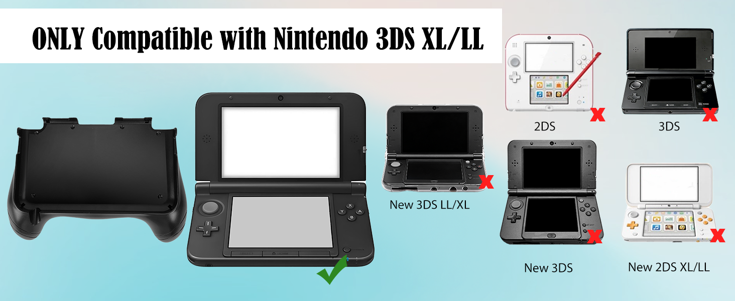 3ds xl/ll grip