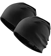 Trodalo 2 Pack Cooling Skull Caps for Men Women - Sweat Wicking Stretchy Cycling Caps, Sports Run...