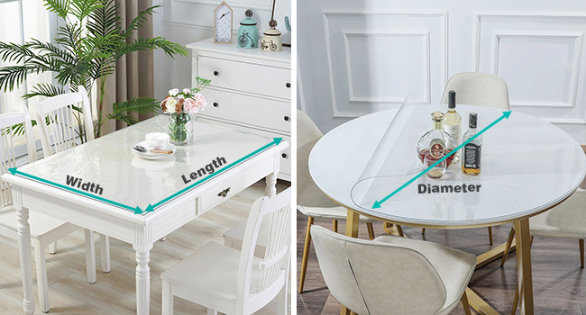 vinyl table protector