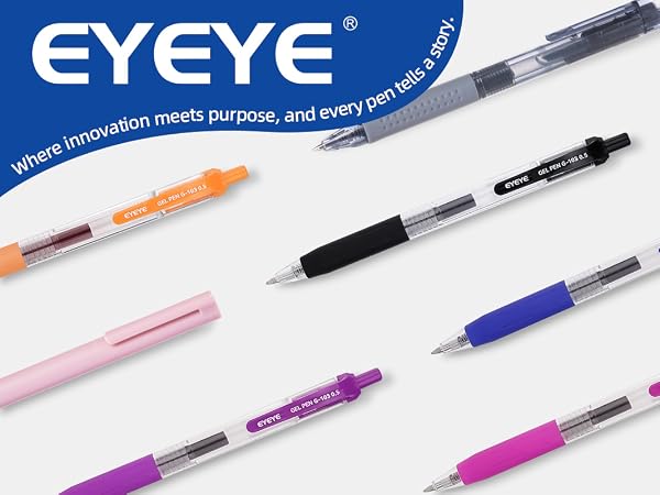 gel pens