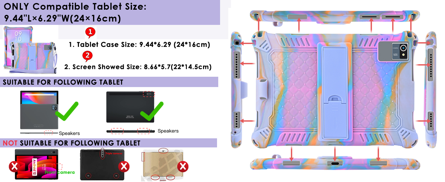 universal tablet case 10.1