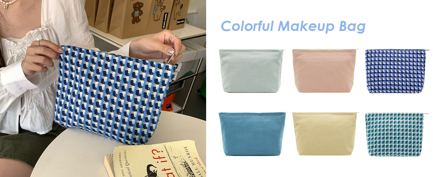 Floral makeup bag Cute Make up pouch