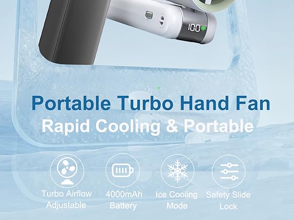 portable fan hand fan handheld fan portable fan for travel