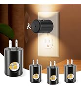 TSEXES LED Night Light,Motion Sensor Night Lights Plug into Wall with Dusk to Dawn Sensor, Auto O...