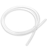 Quickun PTFE Teflon Tubing Tube, 4mm ID x 6mm OD Teflon Tube for 3.0 Filament Bowden 3D Printer, ...
