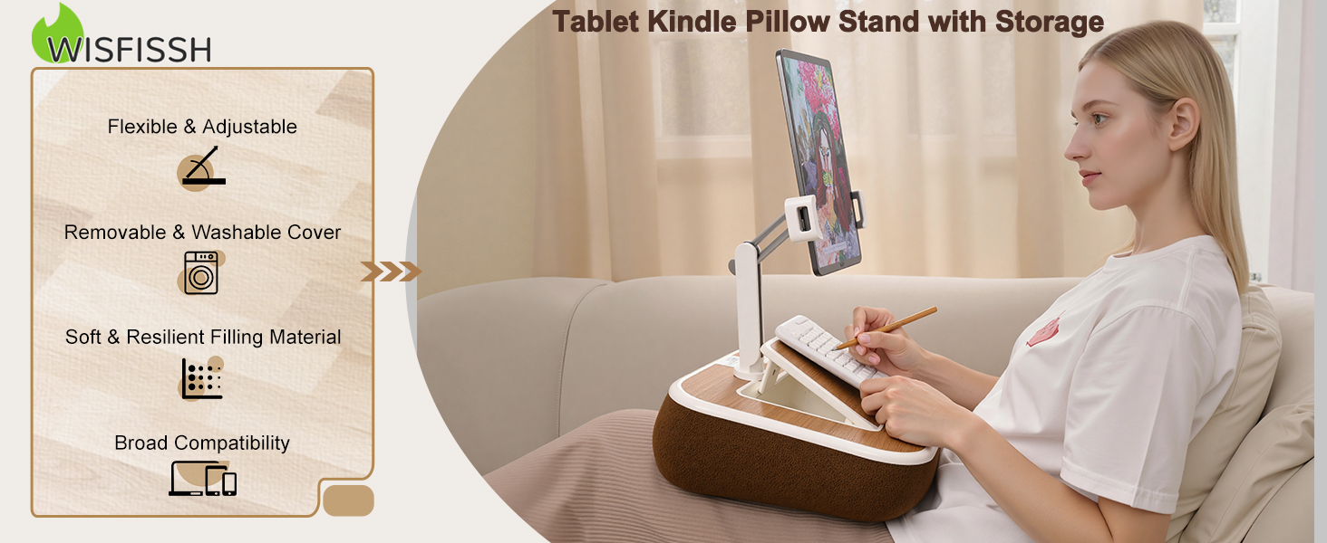 kindle pillow stand