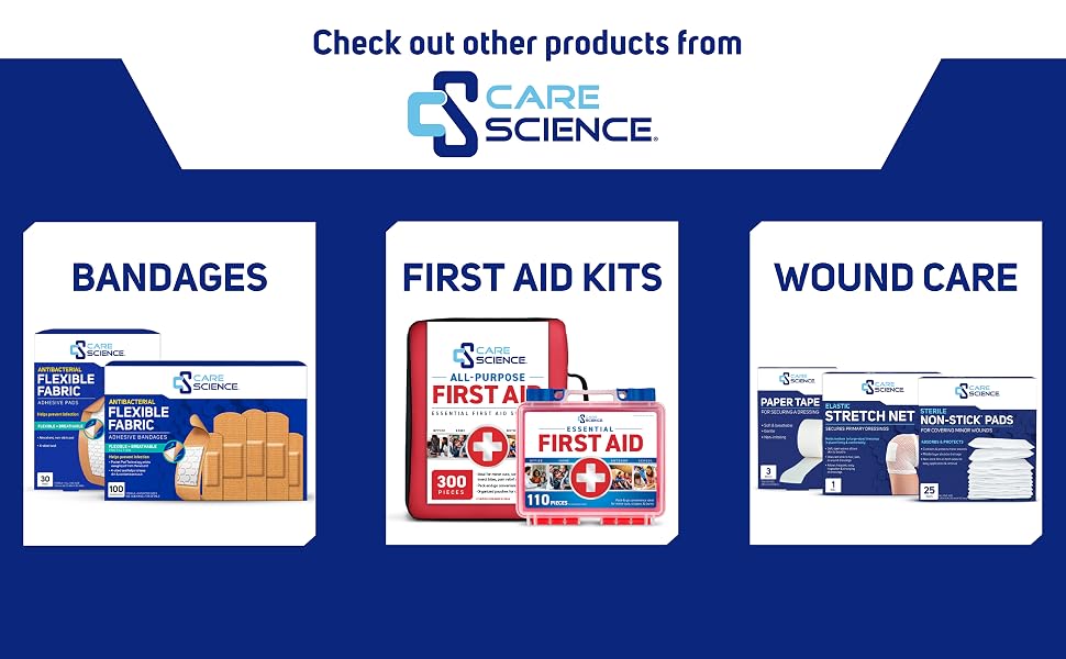 other products bandages first aid kits wound care